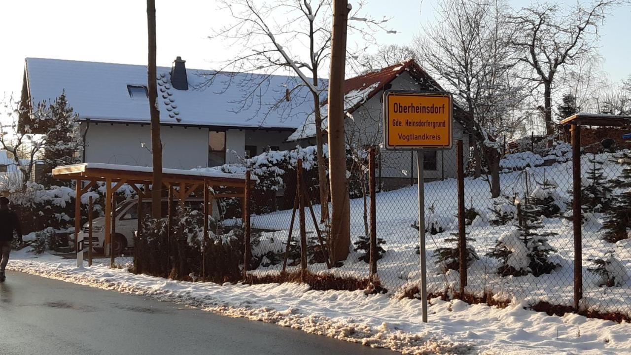 Ferienwohnung Reissmann Heinsdorfergrund エクステリア 写真